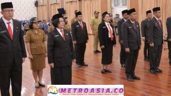 16 PNS di Lingkungan Pemkab Simalungun Dilantik dalam Jabatan Administrator dan Pengawas