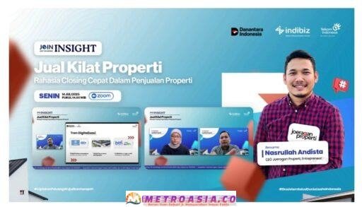 Indibiz Hadirkan Nasrullah Andista untuk Bagikan Tips Maksimalkan Penjualan Properti