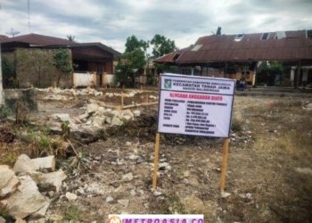 Pangulu Balimbingan Diduga Sebagai Pelaksana Pembangunan Kantor
