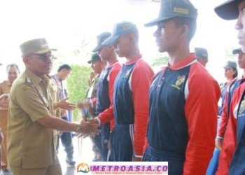 54 Anggota Paskibraka Kabupaten Simalungun Ikuti Pemusatan Pendidikan dan Latihan