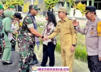 Wakil Bupati Simalungun Sambut Kunker Danrem 022/PT di Kodim 0207/Sml