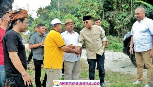Berkunjung Ke Nagori Pamatang Gajing, Bupati Simalungun Terima Permohonan Pangulu