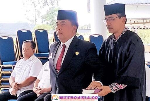 Albert Rismawanto Saragih, SIP, M.Si Menjabat Sebagai Pj Sekda