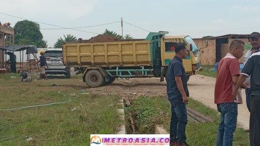 Didampingi Kejari, Pembangunan Pasar Moderen Perdagangan di Duga Berjalan Tidak Sesuai Progres