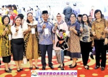 Ny Darmawati Anton Achmad Saragih Dikukuhkan Sebagai Bunda PAUD dan Bunda Literasi Kabupaten Simalungun