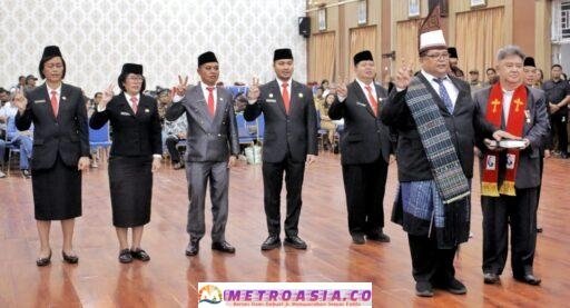 Mixnon Andreas Simamora Dilantik Sebagai Sekda Simalungun