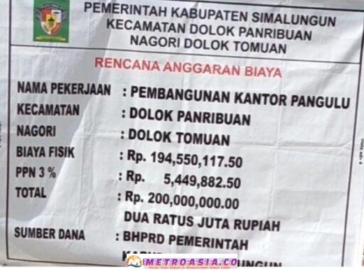 Soal Pos Anggaran Pembangunan Kantor Pangulu, Tanggapan Ketua Komisi I Mengambang
