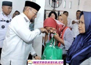 Bupati Simalungun Serahkan Bantuan Wakil Presiden Kepada Warga Terdampak Bencan Puting Beliung