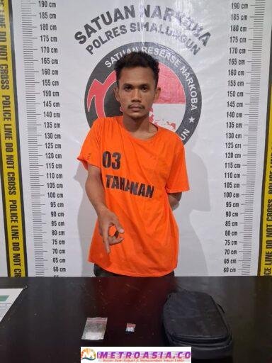 Pemuda Asal Asahan Nekat Jual Sabu-Sabu di Simalungun, Sat Narkoba Simalungun Sita 4,42 Gram Narkotika