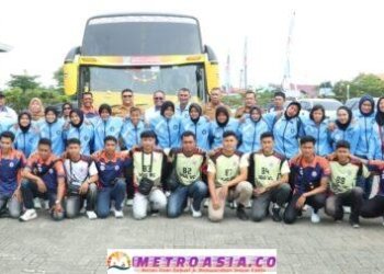 Pemkab Simalungun Berangkatkan Tim Bola Voli Putra-Putri ke Kejuaraan Provinsi Sumatera Utara 2025