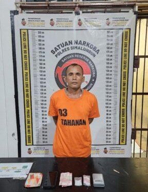 Sat Narkoba Polres Simalungun Ungkap Kasus Barang Bukti Sabu Seberat 8,74 Gram
