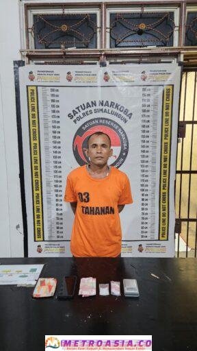 Sat Narkoba Polres Simalungun Ungkap Kasus Barang Bukti Sabu Seberat 8,74 Gram