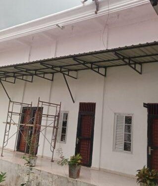 Proyek Milyaran,  CV.Raja Nasotaronggal Pekerjakan Pekerja Tanpa APD
