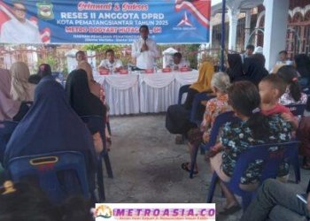 Reses II DPRD Kota Pematang Siantar: Metro Hutagaol Tampung Aspirasi Masyarakat