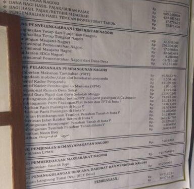 Dikonfirmasi Anggaran Pembangunan Kandang Sapi, Direktur BUMDes : Ngapain baca Anggaran Bapak