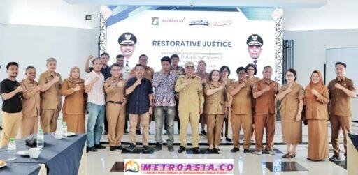 Bupati Simalungun Fasilitasi Permasalahan Guru dan Siswa di SMP Negeri 2 Tapian Dolok Melalui Restorative Justice
