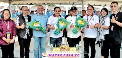 Bupati Simalungun Dampingi Menpora Tinjau Paddock Kejuaraan Internasional FIA APRC 2025