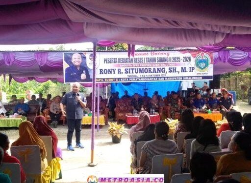 Anggota DPRD Sumut Reses di Kecamatan Sidamanik, Warga Harapkan Pembangunan Infrastruktur