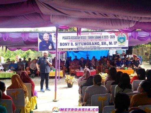 Anggota DPRD Sumut Reses di Kecamatan Sidamanik, Warga Harapkan Pembangunan Infrastruktur