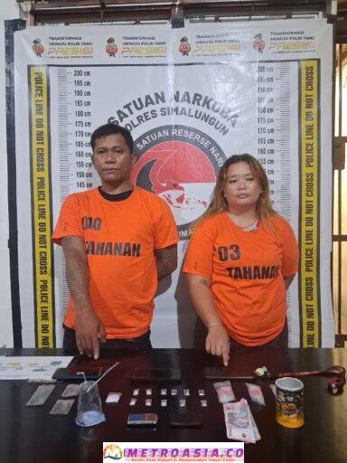 Pasangan Kekasih Pengedar Sabu Dengan Barang Bukti 7,93 Gram di Amankan
