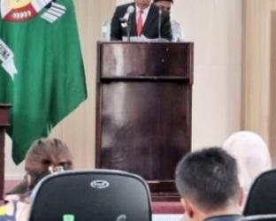 Bupati Simalungun Sampaikan Nota Pengantar Ranperda Tentang RPJMD Tahun 2025-2029
