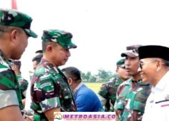 Bupati Simalungun Dan Wakil Bupati Ikuti Panen Raya Dilahan Kodam I/BB
