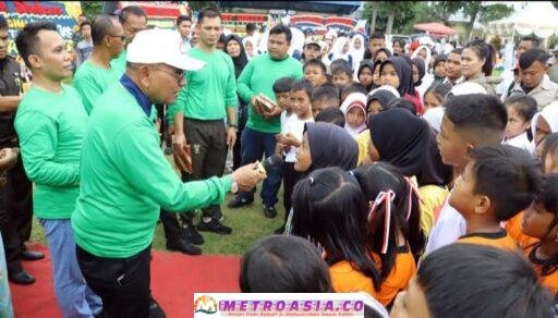 Peringatan HAN ke-41 di Simalungun, Bupati: “Jaga Anak Kita dari Pengaruh Negatif”