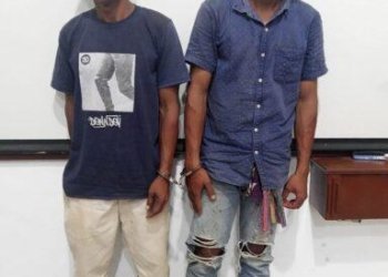 Dua Pelaku Pencurian TBS di PTPN-4 Bah Jambi Diamankan Polres Simalungun