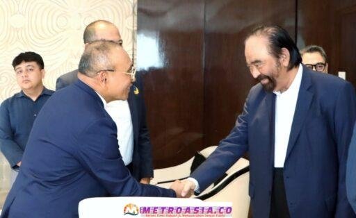 Kehadiran Bupati Simalungun di Acara NasDem Executive Forum Disambut Hangat Ketua Umum DPP