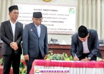 R-APBD Kabupaten Simalungun TA 2026 Disetujui DPRD
