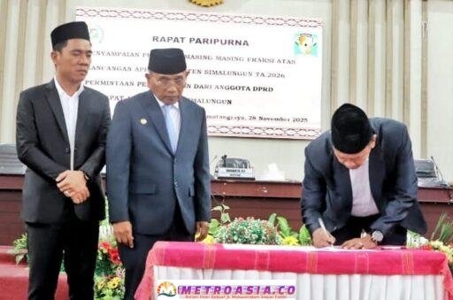 R-APBD Kabupaten Simalungun TA 2026 Disetujui DPRD