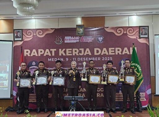 KEJARI Simalungun Raih Predikat Juara I Bidang Perdata Dan Tata Usaha Negara