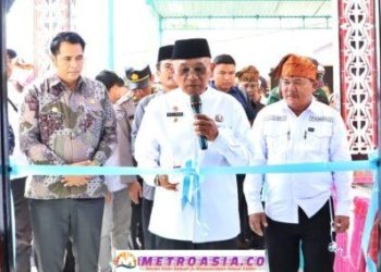 Resmikan Kantor Pangulu Nagori Pamatang Simalungun, Bupati Komit Bantu Keuangan Nagori