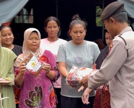 Bantuan Polres Simalungun Tiba di Posko Tapteng dan Sibolga, 1.740 Paket Makanan Disalurkan
