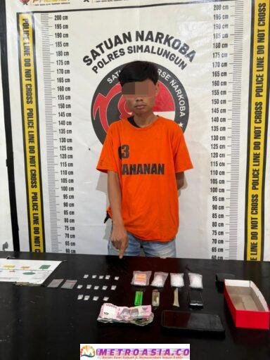 Polres Simalungun Ringkus Pelaku yang Akan Jual Sabu di Cafe Butterfly Bukit Maraja