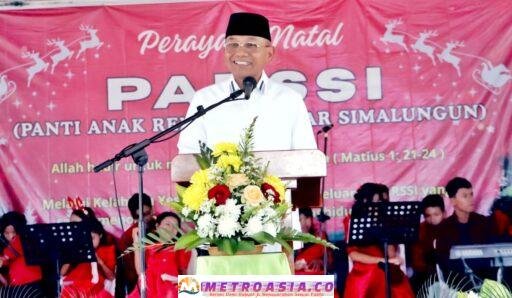Bupati Simalungun Hadiri Perayaan Natal PARSSI