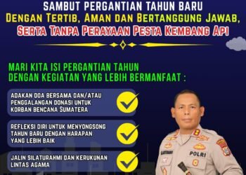 Kapolres Simalungun Imbau Warga Sambut Tahun Baru 2026 dengan Tertib, Tanpa Kembang Api dan Perbanyak Kegiatan Positif