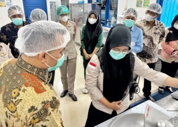 Wakil Bupati Simalungun Tinjau Dua SPPG, Wujud Dukungan Terhadap Program Strategis Nasional Pelayanan Gizi Masyarakat