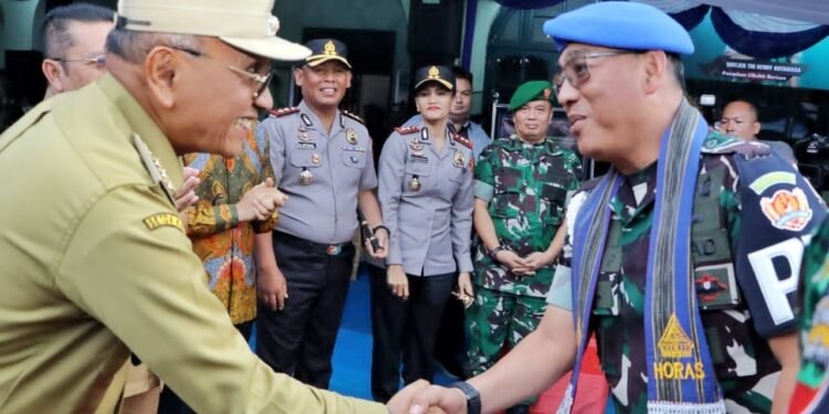Bupati Simalungun Sambut Kunjungan Kerja Danpuspomad, Mayjen TNI Eka Wijaya Permana