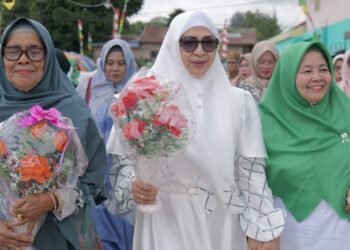 Ketua TP PKK Kabupaten Hadiri Pengajian: Teruslah Menjadi Mitra Pemerintah Dalam Membina Umat