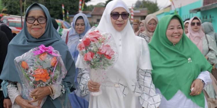 Ketua TP PKK Kabupaten Hadiri Pengajian: Teruslah Menjadi Mitra Pemerintah Dalam Membina Umat