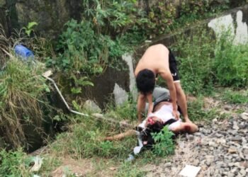 Respon Cepat, Polsek Serbalawan Langsung Turun ke TKP Kecelakaan Pelajar Tertabrak KA