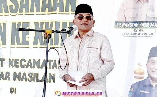 Bupati Simalungun Buka MTQN ke 23 Tingkat Kecamatan Bandar Masilam Tahun 2026