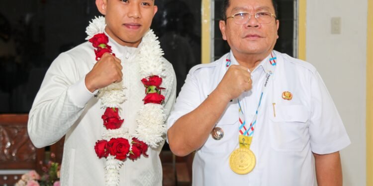 Walikota Siantar Ramah Tamah Dengan Atlet Beladiri Rian Jefri Hamonangan