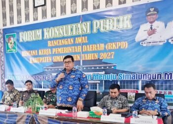 Pemkab Simalungun Gelar Forum Konsultasi Publik Ranwal RKPD Tahun 2027: Tingkatkan Perekonomian Daerah Yang Berdaya Saing