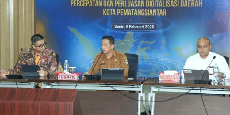 Wali Kota Pematangsiantar Wesly Silalahi SH MKn diwakili Sekda Menghadiri HLM dan Rapat Rakorwil P2DD Kota Pematangsiantar