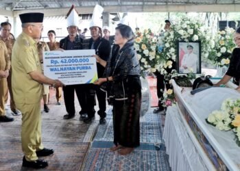 Nagori Hinalang Kehilangan Putra Terbaik, Bupati Simalungun Sampaikan Belasungkawa