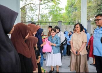 Ketua TP PKK Kota Pematangsiantar Menghadiri Acara Punggahan di Dinas Perhubungan Kota Pematangsiantar