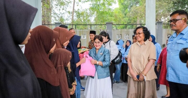 Ketua TP PKK Kota Pematangsiantar Menghadiri Acara Punggahan di Dinas Perhubungan Kota Pematangsiantar
