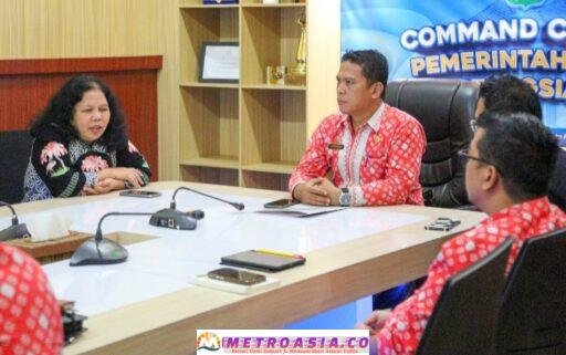 Wali Kota Pematangsiantar Wesly Silalahi SH MKn mengikuti kegiatan Entry Meeting BPK